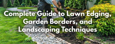 Complete Guide to Lawn Edging, Garden Borders, and Landscaping Techniques