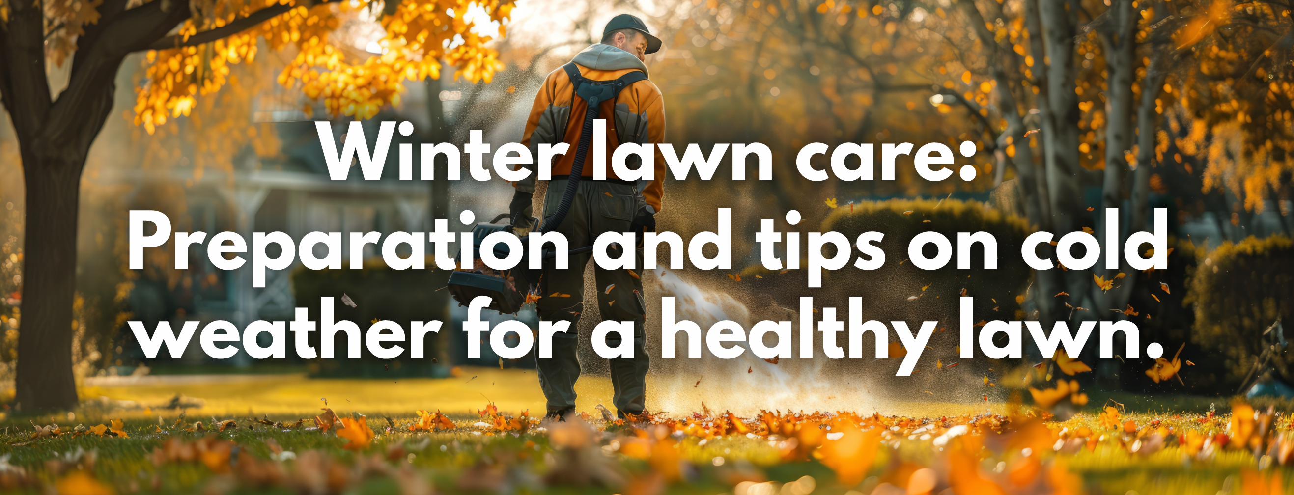 Winter lawn care: Preparation and tips on cold weather for a healthy lawn.