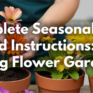 All Complete Seasonal Flowers Guide and Instructions: Planting, Growing Flower Garden Tips