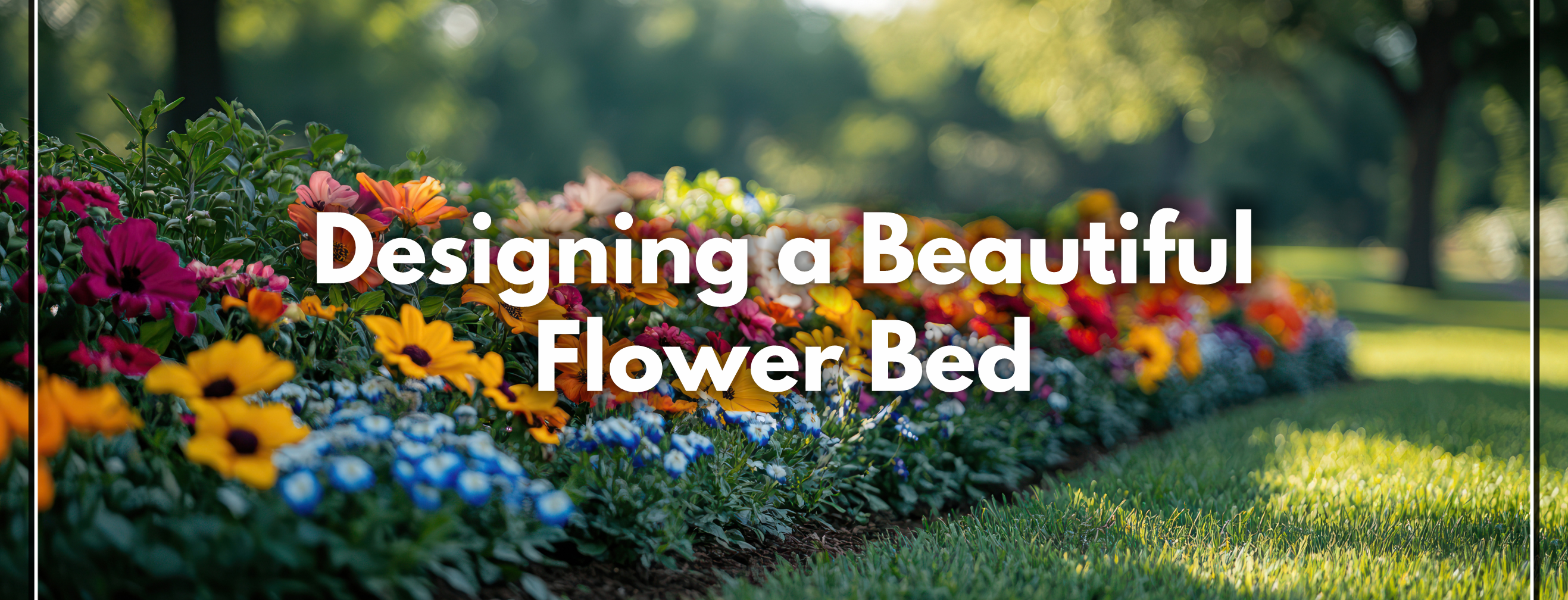 Designing a Beautiful Flower Bed