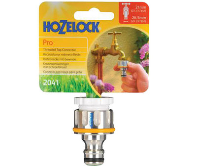 Hozelock® Pro Metal Threaded Tap Connector