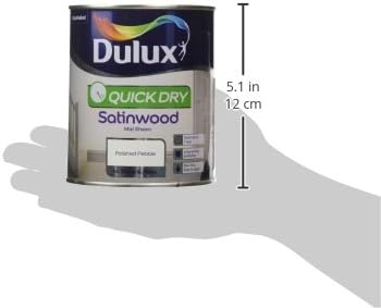 Dulux Quick Dry Satinwood Paint - Polished Pebble 750ml