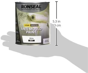 RONSEAL AMPWM750 Anti Mould Paint White Matt 750ml