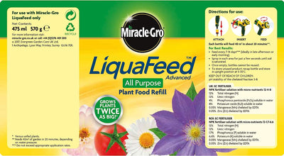 Miracle-Gro® Liquafeed All Purpose Plant Food Refill 475ml