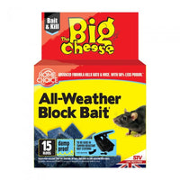 The Big Cheese® All Weather Block Bait 15 x 10g