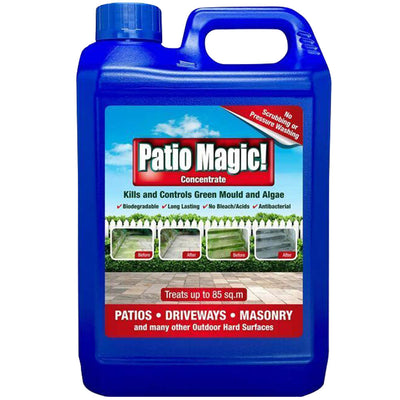 Patio Magic! Concentrate: Ideal for Patios, Paths and Driveways (Kills Algae and Lichens)