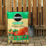 Miracle-Gro® Peat Free Premium All Purpose Compost with Organic Plant Food