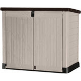 Keter Store It Out Pro Outdoor Storage Shed, Beige/Brown, 1200L Capacity