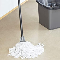 Addis Cotton Mop, Metallic/Graphite