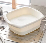 Addis Rectangular Washing Up Bowl, 9.5L, Linen