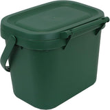 Dark Green Food Waste Compost Caddy, 4.5L