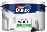 Dulux Silk Paint, Pure Brilliant White, 10L