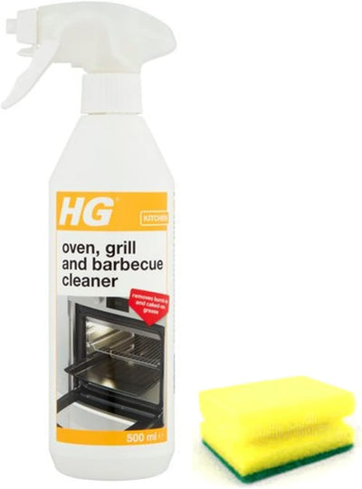 HG Oven Cleaner Spray - BBQ and Grill Degreaser, 500ml