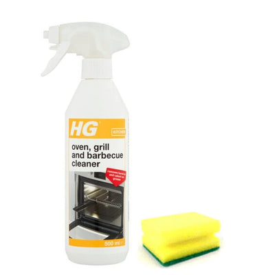 HG Oven Cleaner Spray - BBQ and Grill Degreaser, 500ml