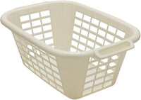 Addis Rectangular Laundry Basket, Linen, 40L