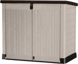 Keter Store It Out Pro Outdoor Storage Shed, Beige/Brown, 1200L Capacity