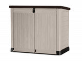 Keter Store It Out Pro Outdoor Storage Shed, Beige/Brown, 1200L Capacity