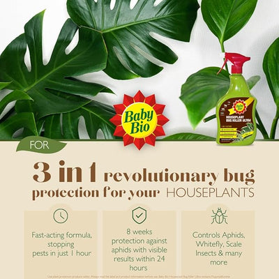 Baby Bio Houseplant Bug Killer Ultra - 1L