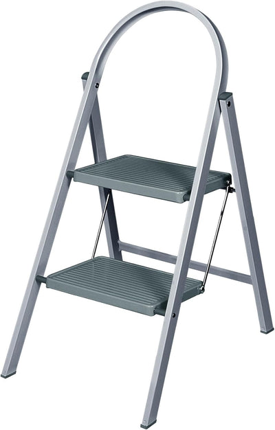 Werner Handy Stepstool 2 Step - Grey