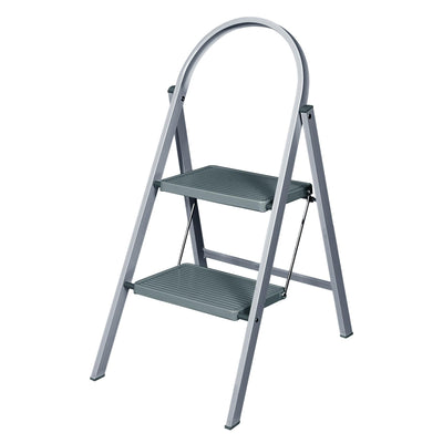 Werner Handy Stepstool 2 Step - Grey