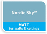 Dulux Walls & Ceilings Matt Emulsion, Nordic Sky, 2.5L