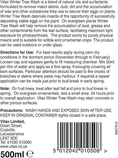 Vitax Winter Tree Wash – 500ml