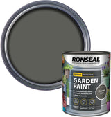 Ronseal Garden Paint, Charcoal Grey, 750ml