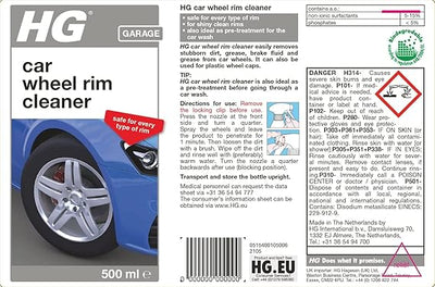 HG Car Wheel Rim Cleaner – 500ml