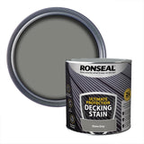 Ronseal Ultimate Decking Stain Stone Grey 2.5L