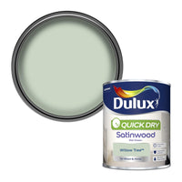 Dulux Quick Dry Satinwood Paint - Willow Tree 750ml