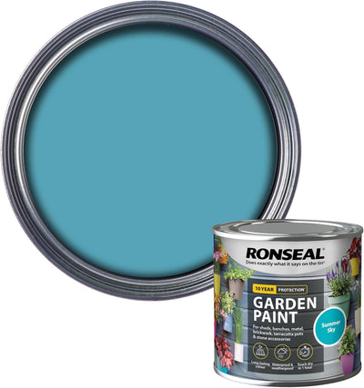 Ronseal Garden Paint, Summer Sky, 250ml