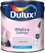 Dulux Matt Emulsion Paint - Pretty Pink 2.5L