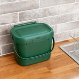 Dark Green Food Waste Compost Caddy, 4.5L