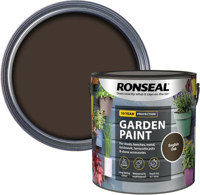 Ronseal Garden Paint English Oak 2.5L