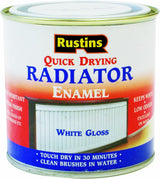 RUSTINS Quick Drying Radiator Enamel Gloss 250ml