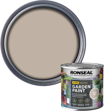 Ronseal Garden Paint, Warm Stone, 250ml