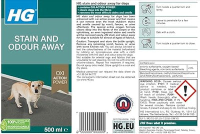 HG Dog Stain & Odour Remover Spray - 500ml