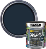 Ronseal Garden Paint, Black Bird, 750ml