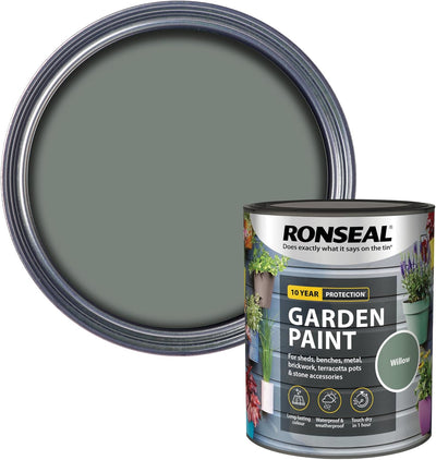 Ronseal Garden Paint, Willow, 750ml