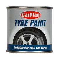 CarPlan Tyre Paint Black 250ml