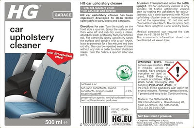 HG car Upholstery Cleaner 0.5L