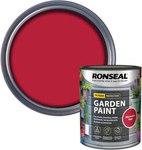 Ronseal Garden Paint Moroccan Red 750ml