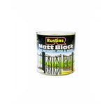 RUSTINS Quick Drying Matt Black Paint, 250ml