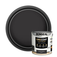 Ronseal One Coat Everywhere Paint Black Pepper Matt 2.5L