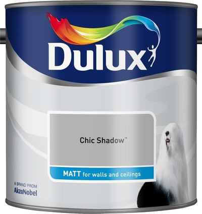 Dulux Chic Shadow - Matt Emulsion Paint 2.5L