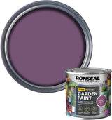 Ronseal Garden Paint, Purple Berry, 250ml