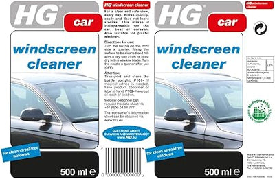 HG Car Windscreen Cleaner – 500ml