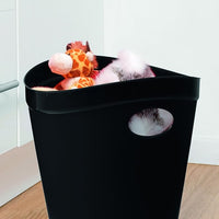 Black Waste Paper Bin