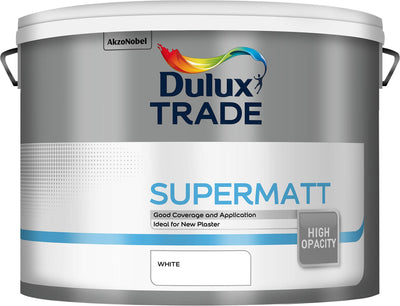 Dulux Trade Supermatt White 10L