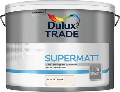 Dulux Trade Supermatt Almond White 10L